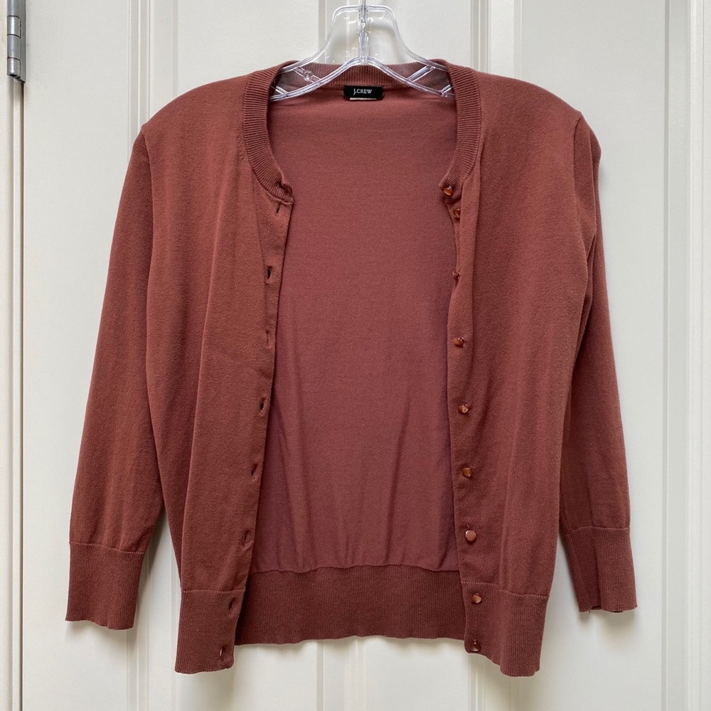 J.Crew 3/4 length cardigan, size XS